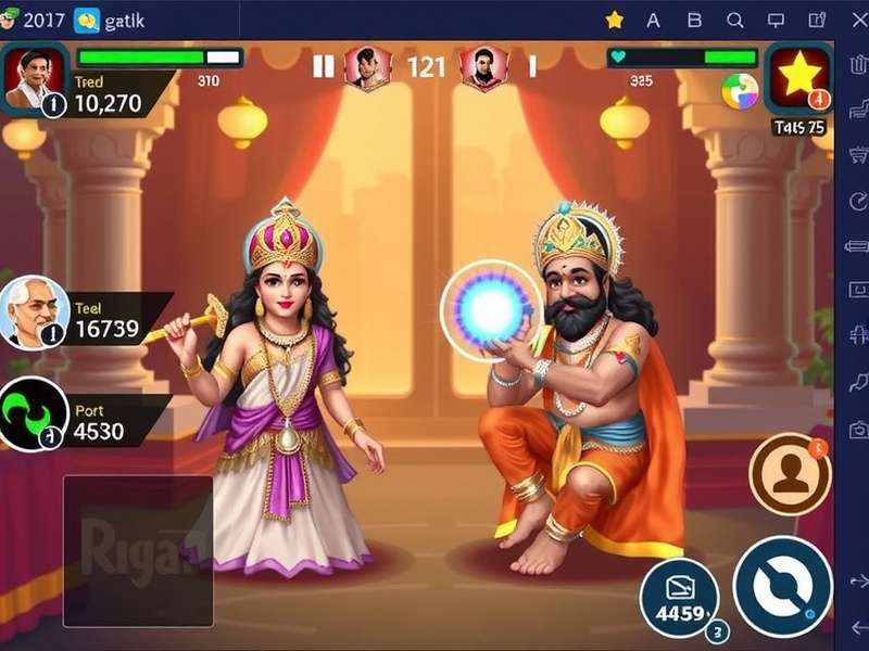 Durga S Sacred Duel gameplay screenshot showing character combat